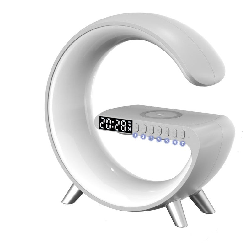 LED Lamp Bluetooth Speake Wireless Charger Atmosphere Lamp App Control 2023 New