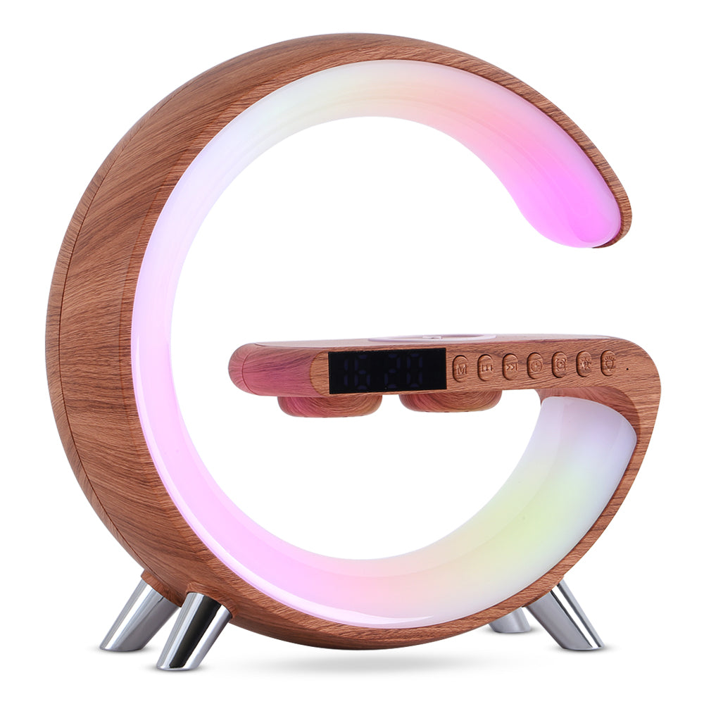 LED Lamp Bluetooth Speake Wireless Charger Atmosphere Lamp App Control 2023 New