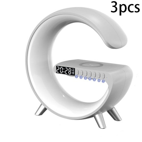 LED Lamp Bluetooth Speake Wireless Charger Atmosphere Lamp App Control 2023 New