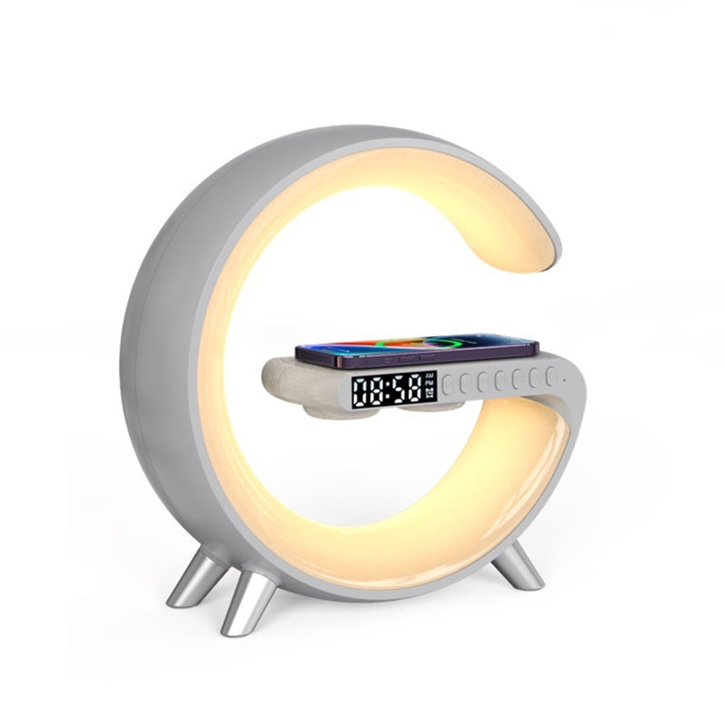 LED Lamp Bluetooth Speake Wireless Charger Atmosphere Lamp App Control 2023 New