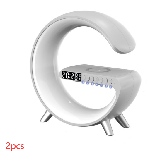 LED Lamp Bluetooth Speake Wireless Charger Atmosphere Lamp App Control 2023 New