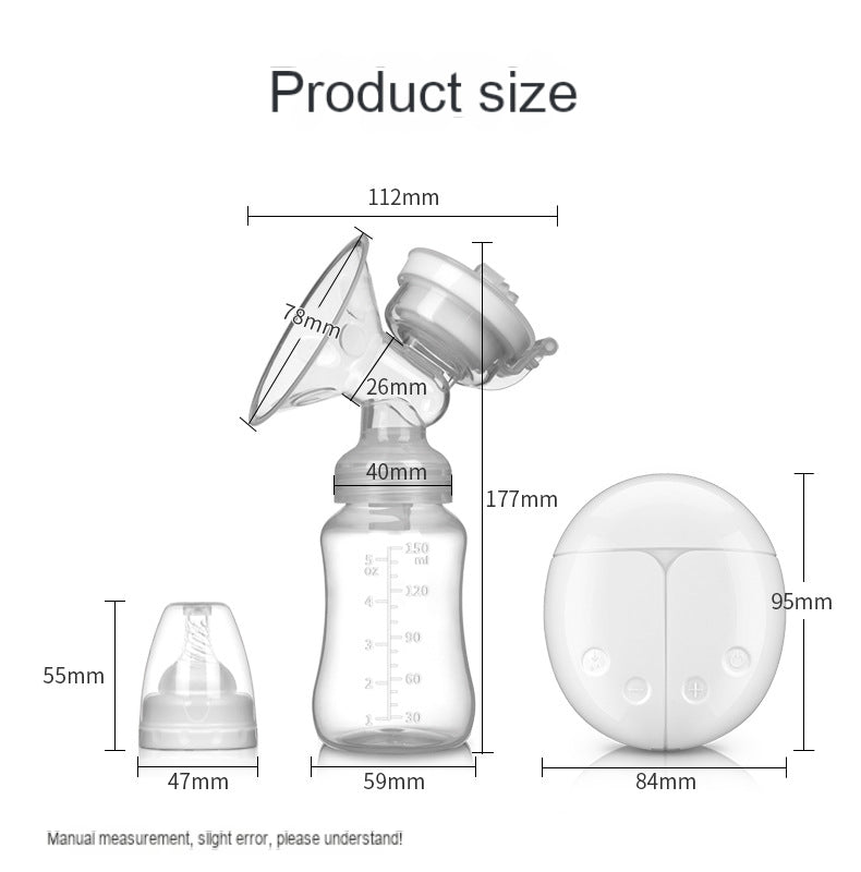 Electric Breast Pump Silent Milking Automatic Milking Machine Mother and Baby Products
