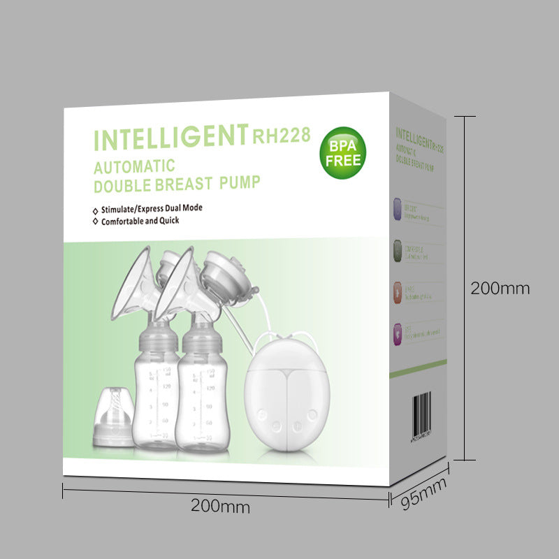 Electric Breast Pump Silent Milking Automatic Milking Machine Mother and Baby Products
